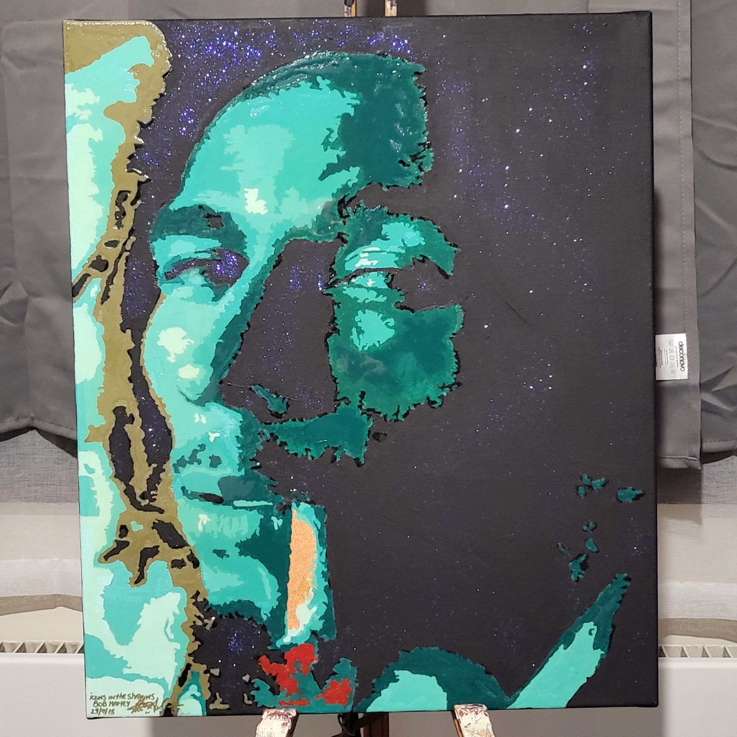 Title: Icons from the shadows Series - Bob Marley - Image 3
