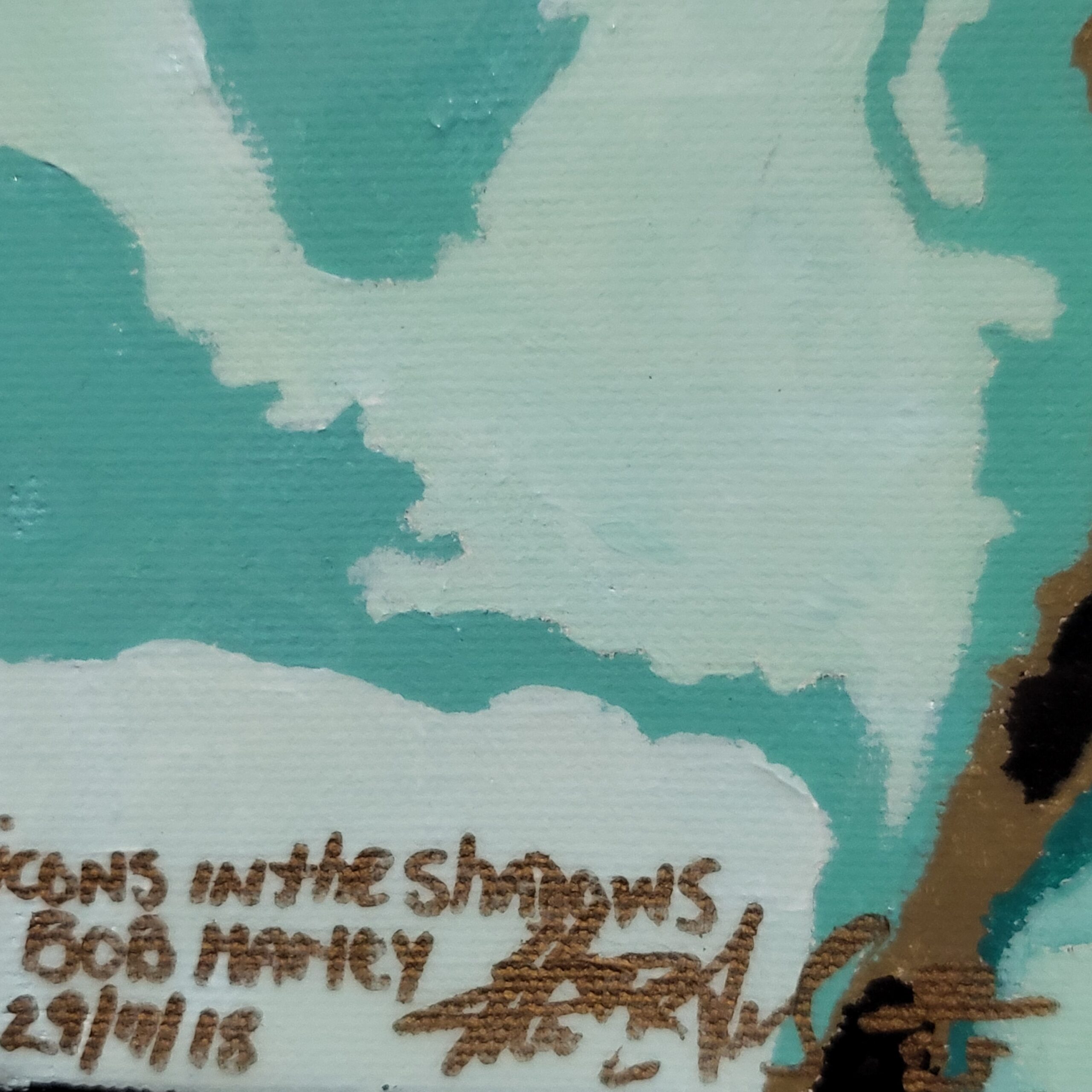 Title: Icons from the shadows Series - Bob Marley - Image 5